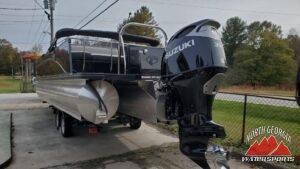 2021 Tahoe Pontoons 2585 Cascade VRB Tritoon