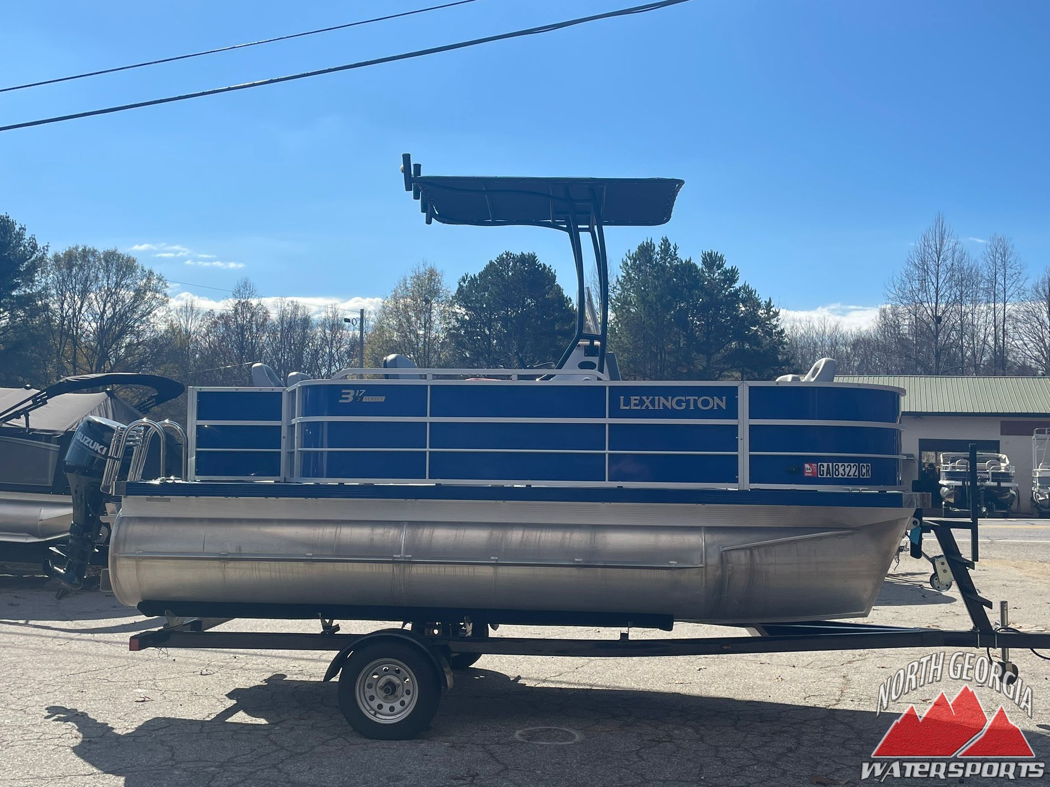 2021 Lexington 317 3 Series Center Console Pontoons